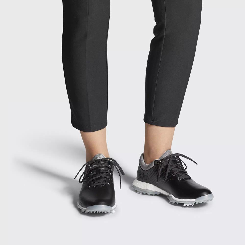 Adidas Adipower 4orged Tenis De Golf Negros Para Mujer (MX-65091)
